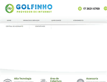 Tablet Screenshot of golfinhointernet.com.br